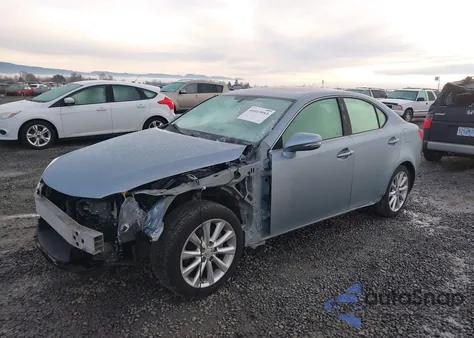 2009 Lexus Is 250 из США, поврежденный, VIN JTHBK262092091276
